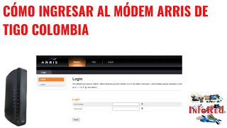 Cómo ingresar al módem Arris de Tigo Colombia [upl. by Spiegel]