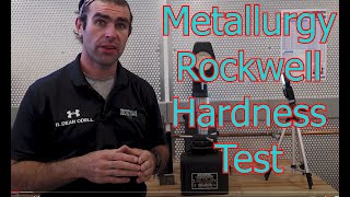 Rockwell Hardness Test Demonstration [upl. by Brittnee]