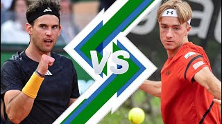 Dominic Thiem vs Lukas Neumayer  ZADAR 2024 [upl. by Trisa]