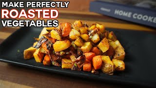 4 cooking tips to make Perfect Roasted Vegetables [upl. by Philomena]