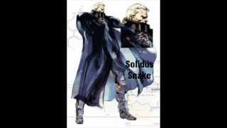 Metal Gear Solid 2 Solidus Snake Theme Boss Fight [upl. by Aziaf133]