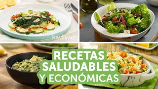 Recetas saludables y económicas  Kiwilimón [upl. by Ainslie]