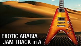 A Phrygian Dominant Exotic Arabia Backing Track 109 bpm 2018 [upl. by Lipfert140]