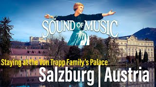 Sound Of Music Filming Locations  Salzburg Austria  Schloss Leopoldskron [upl. by Sabsay]