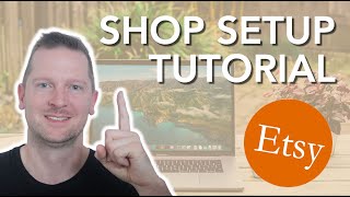 How To Start An Etsy Shop For Beginners 2021  Etsy Store Setup Tutorial [upl. by Barr]