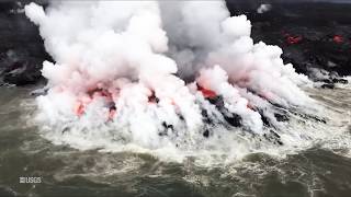 Kīlauea Volcano — Fissure 8 Flow From Vent to Sea [upl. by Wrand292]