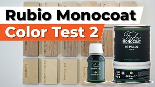 Rubio Monocoat Color Test 2 [upl. by Stalker]