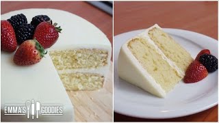 Moist Vanilla Cake Recipe [upl. by Wiggins]