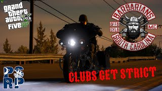 GTA 5 Roleplay  Club gets serious MC RP Ep17 [upl. by Obmar943]