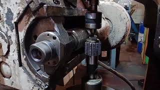 Manual Hobbing Machine Gear Manual Hobbing [upl. by Given753]