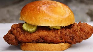 Chick fil A Chicken Sandwich Recipe  Copycat Recipe [upl. by Sevy]