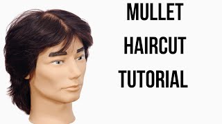 Mullet Haircut Tutorial  TheSalonGuy [upl. by Leonardi632]