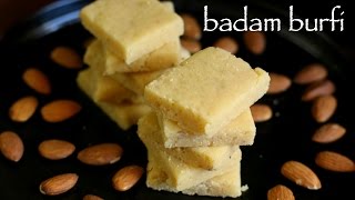 badam burfi recipe  almond burfi recipe  badam katli recipe [upl. by Wiese958]