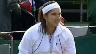 Sania Mirza  E Dementieva 1st Rd Wimbledon 2006 [upl. by Cunningham883]