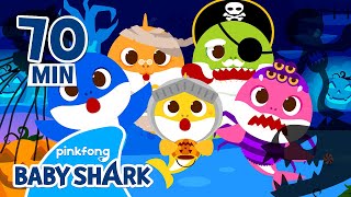 Halloween Monsters Go Away  Compilation  Halloween Songs  Baby Shark Official [upl. by Nyliac]