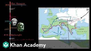 Fall of the Roman Empire  World History  Khan Academy [upl. by Wilinski]