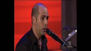 Checco Zalone Show imita Eros Ramazzotti e Vasco [upl. by Ykcim493]