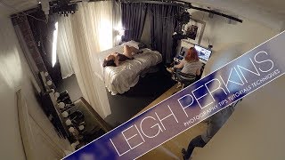 Ten Boudoir Studio Sets in One Small Space Boudoir Photography Timelapse [upl. by Ahsial]