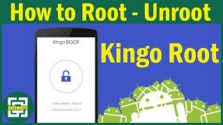 How to Root  UnRoot any Android Device using Kingo Root [upl. by Aenal]