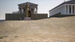 Acropolis Athens Greece reconstruction [upl. by Burnside]