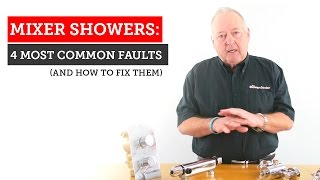 Mixer shower problems 4 most common mixer shower faults  repair tips [upl. by Inavoig896]