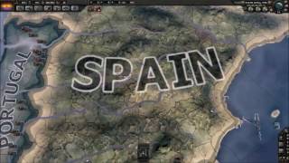 Hoi4 Guide How to win the spanish civil war both sides [upl. by Ahsinet969]