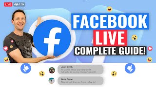 Facebook Live Streaming  COMPLETE Beginners Guide [upl. by Faustine178]