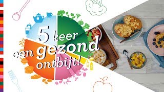 5x gezond ontbijt maken  Gezond Recept [upl. by Olmsted972]