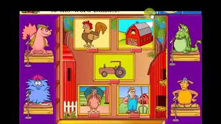 Farm Level 2 1994 Davidsons Kids Phonics [upl. by Chaworth560]