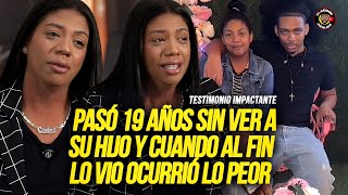 LA DEPORTARON DE ESTADOS UNIDOS Y PASO 19 AÑOS SIN VER A SU HIJO CUANDO AL FIN LO VIO PASÓ LO PEOR [upl. by Alrahs58]