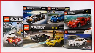 LEGO SPEED CHAMPIONS 2019 SETS COLLECTIONCOMPILATION [upl. by Rex]