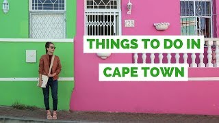 CAPE TOWN TRAVEL GUIDE  Top 30 Things To Do In Cape Town South Africa [upl. by Dublin320]