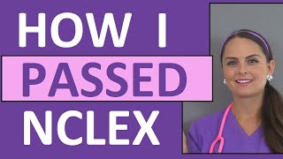 How I Passed NCLEX First Try with 75 Questions [upl. by Elliven]