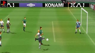 Pro Evolution Soccer  Gameplay PSX  PS1  PS One  HD 720P Epsxe [upl. by Haiel]