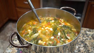 Italian Grandma Makes Minestrone Soup [upl. by Haek]