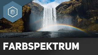 Wie entsteht ein Regenbogen  Das Farbspektrum [upl. by Ellenwahs845]