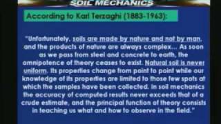 Lecture  1 Soil Mechanics [upl. by Amarette112]