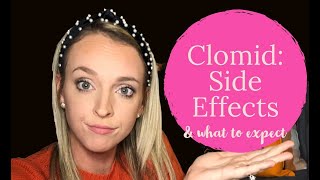 Clomid  Side Effects  What To Expect [upl. by Nawotna146]