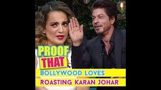 Proof That Bollywood Loves Roasting Karan Johar KWK  MissMalini [upl. by Dyche]