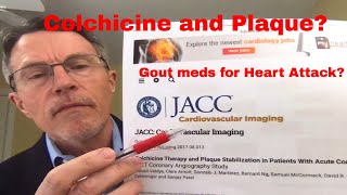 Colchicine for Plaque reduction  FORD BREWER MD MPH [upl. by Beata]