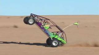 Kid does awesome sandrail wheelie at Glamis Dunes [upl. by Retsehc426]