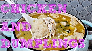 Easy Chicken And Dumplings Recipe  A Comfort Food Favorite  Simply Mama Cooks [upl. by Daniala]