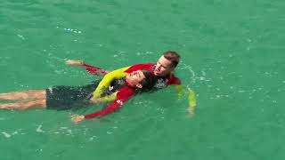 Surf Life Saving Wales rescue techniques [upl. by Lletnahs]