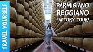 Parmigiano Reggiano Cheese Factory Tour [upl. by Alejandrina]