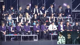 190106 GDA 2019  방탄소년단 BTS FULL PERFVCR idols reaction to BTS [upl. by Karlens63]