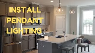 How to Install PENDANT Lighting  DIY [upl. by Whitcomb]