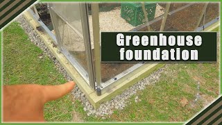 How to Build Greenhouse Foundation [upl. by Obadiah740]