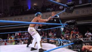 Low Ki Returns to IMPACT WRESTLING to Face DJ Z July 24 2014 [upl. by Acirrej786]