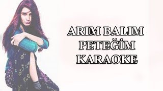 Arım Balım Peteğim  Altyapı Karaoke [upl. by Artinak]