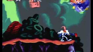 Earthworm Jim  SNES Gameplay [upl. by Jolyn]